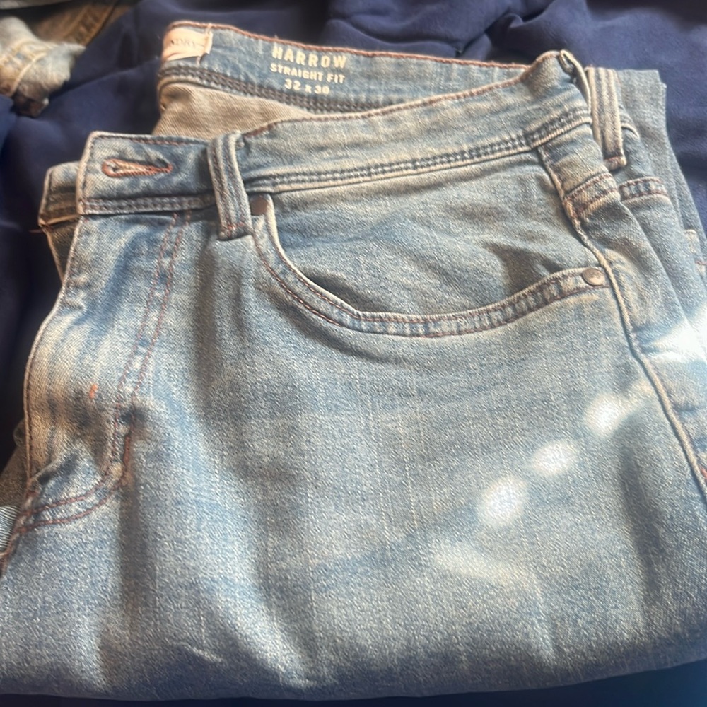 Smoke free home. Distressed jeans. Bundle 2 or more and receive a free shirt.